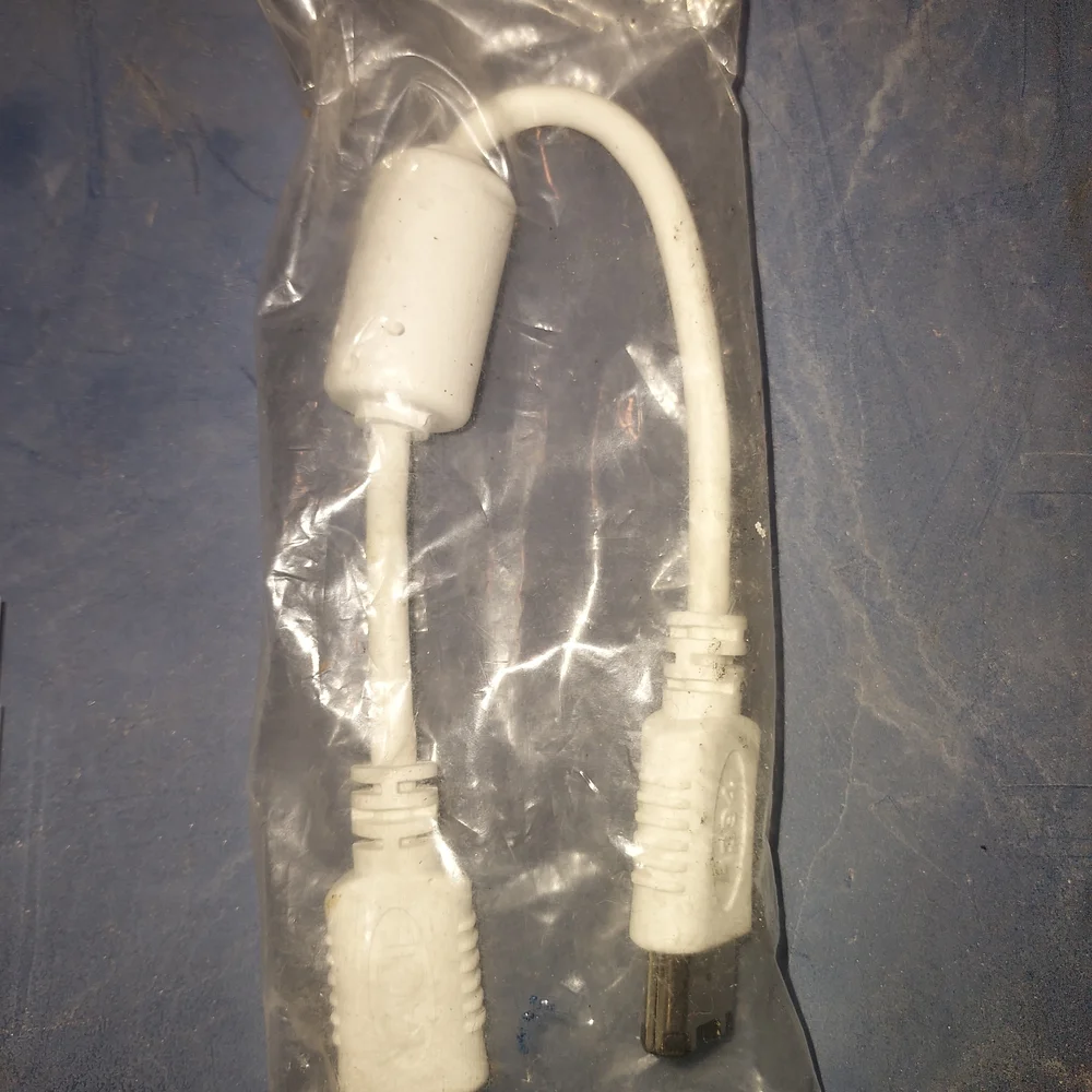 White Adapter Cable Set for Electronics